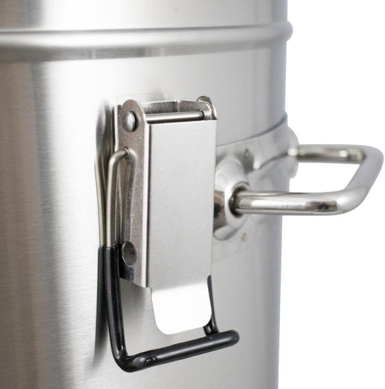 Kegland DigiBoil Electric Kettle - 35 Liters / 9.25 Gallons (110V) | 1500W Power | Digital Temperature Control | Stainless Steel | Beer Brewing Machine