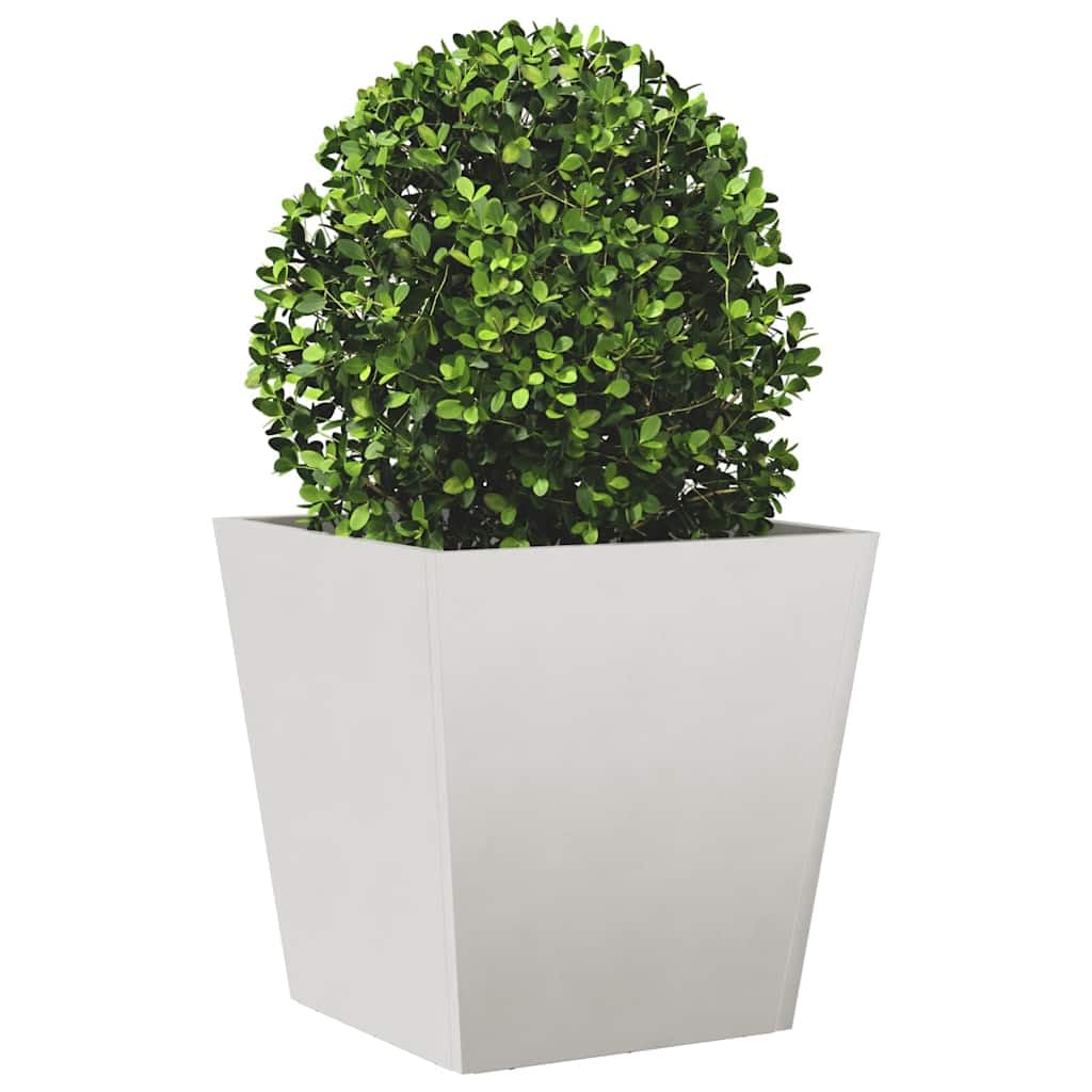 Donice ogrodowe 2 szt 40x40x40 cm ze stali nierdzewnej odporne na rdzewienie duże pojemniki na kwiaty warzywa zioła na balkon taras patio z ochroną przed chwastami