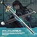 Jorumo Swords Building Sets for Adults and Kids, 40in Tokitou Muichirou Sword Building with Scabbard and Stand, Anime Sword Building Toy Katana Gift, 771 Pcs