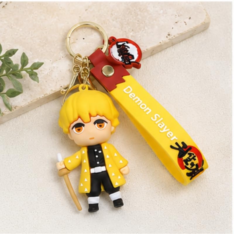 Image of Cute 3D Keychain | Keyring & Quirky Bag Charm | Hard Silicone, Unbreakable | Travel Essential | Kids Friendly | Strap & Bag Hook
