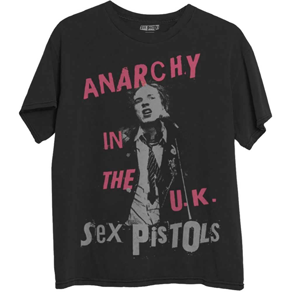 The Sex Pistols Anarchy in The UK Official Tee T-Shirt Mens Unisex (XX-Large) Black