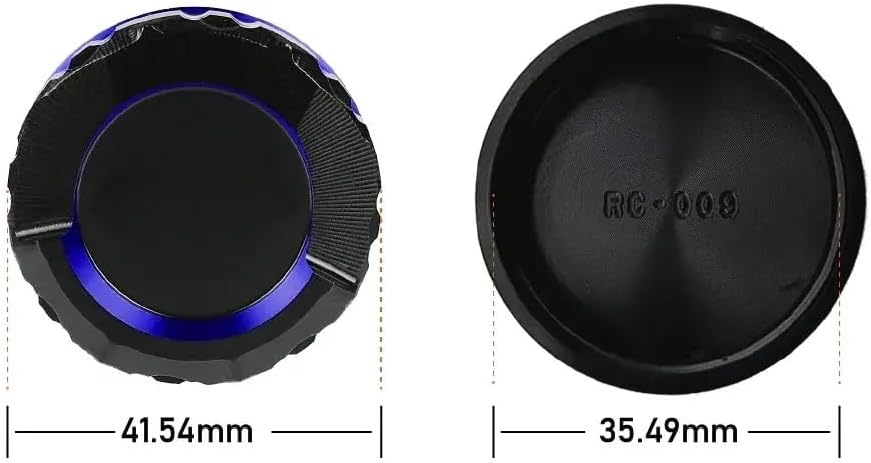 Motorcycle Oil Filler Caps, Motorcycle Accessory Rear Brake Fluid Reservoir Master Cylinder Cover CNC Oil Cap For XSR900 2016-2021-2022-2023
