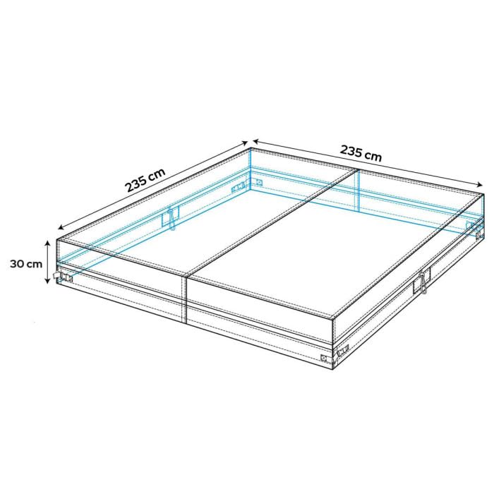 Lona para Jacuzzi (235 x 235 cm)