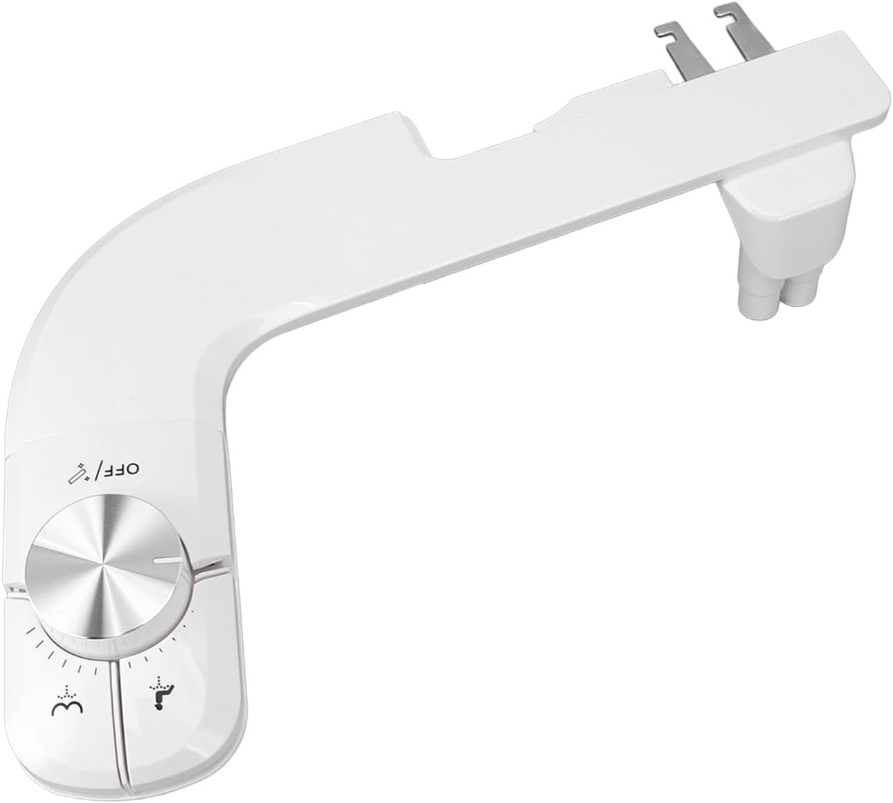 Bidet Toilet Seat Attachment ABS Easy Cleaning Ultra Slim Water Sprayer for Posterior Feminine Wash Postpartum Care Hygienic Personal Cleaning Solution