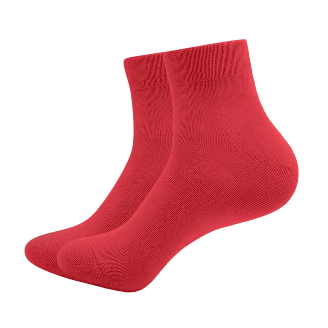 (Pack of 1 Pair = 2 Socks Men Boys Cotton Ankle Length Sports Socks Cricket Badminton Football Basketball Tenis Athletics Socks