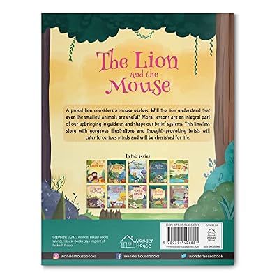Lion and the Mouse - Illustrated Moral Story for Children , The Paperback January 30, 2023