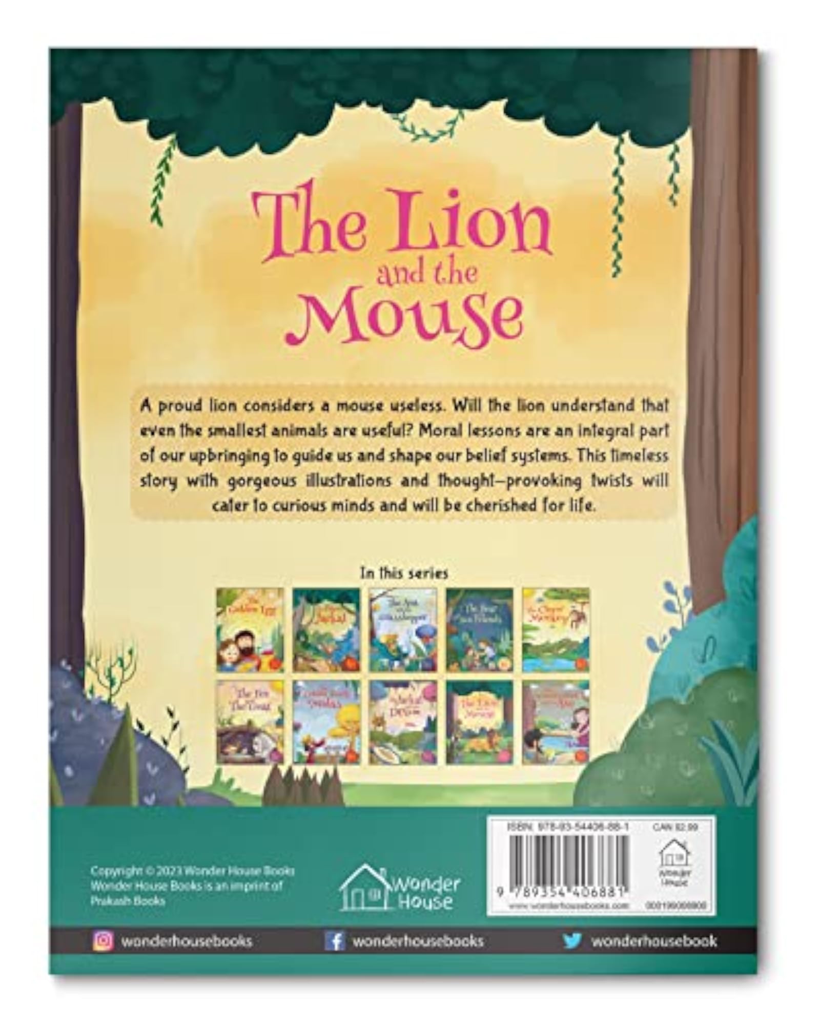The Lion and the Mouse - Illustrated Moral Story