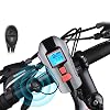 Schulzz T6 Led 1000 Rechargeable Bicycle Headlight with Waterproof USB with Lumen Horn and Speed Indicator