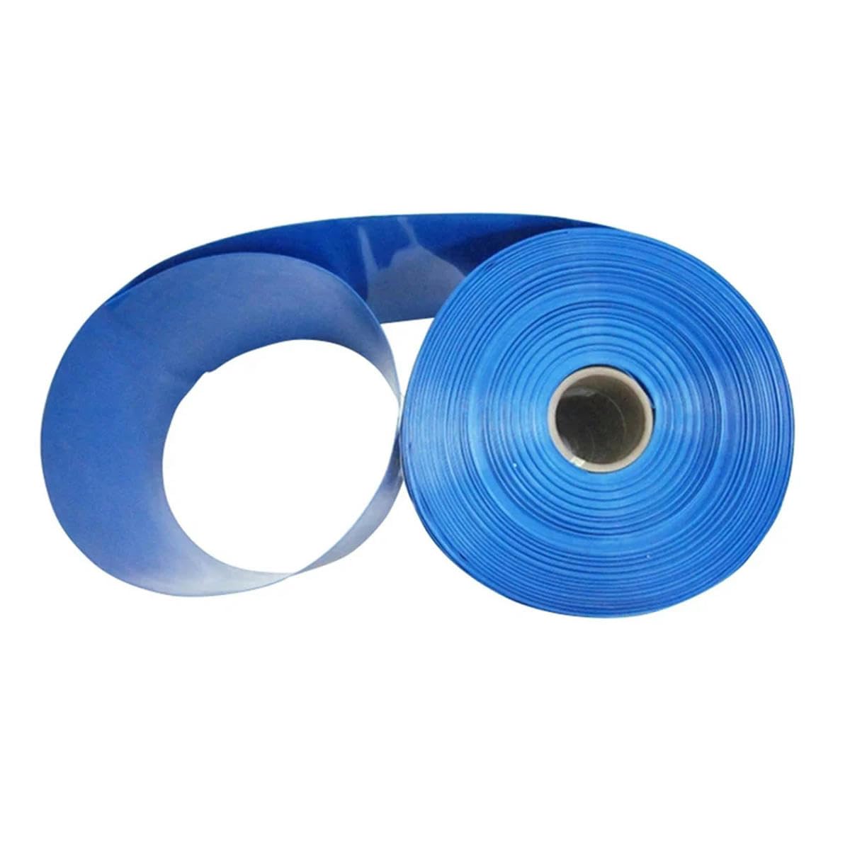 Tubo termorestringente 2M blu, guaina isolante per batteria 18650, 430 mm