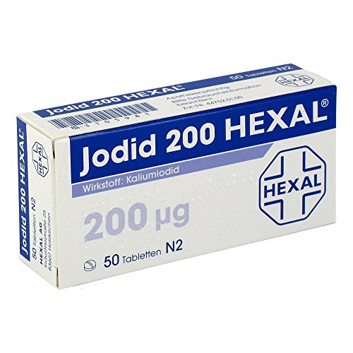 Preisvergleich Produktbild Jodid 200 HEXAL, 50 St. Tabletten