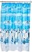 Carnation Home Fashions 70'' x 72''  Fabric Shower Curtain, Polar