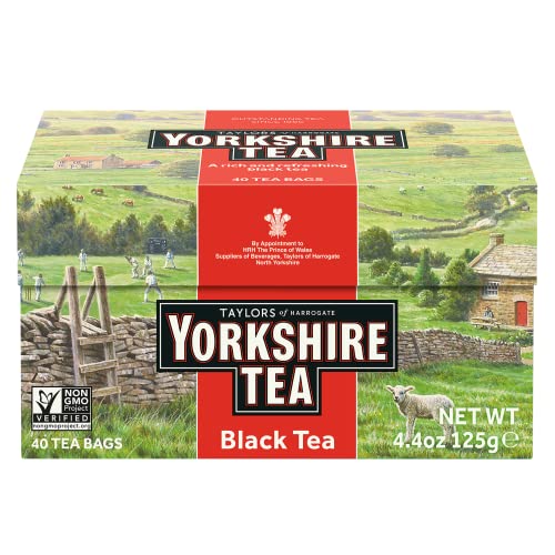 Yorkshire Tea, Black Tea, 40 Teabags