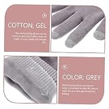 WOONEKY 1para Moisturizing Gel Gloves for Hands Breathable Touchscreen Design Comfortable and Lightweight for Daily Wear and Outdoor Travel Skin-friendly Hydrating Care