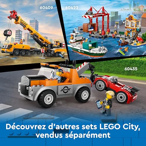 Lego City La Pelleteuse De Chantier Jaune 60420 Lego La Boîte - vue 10