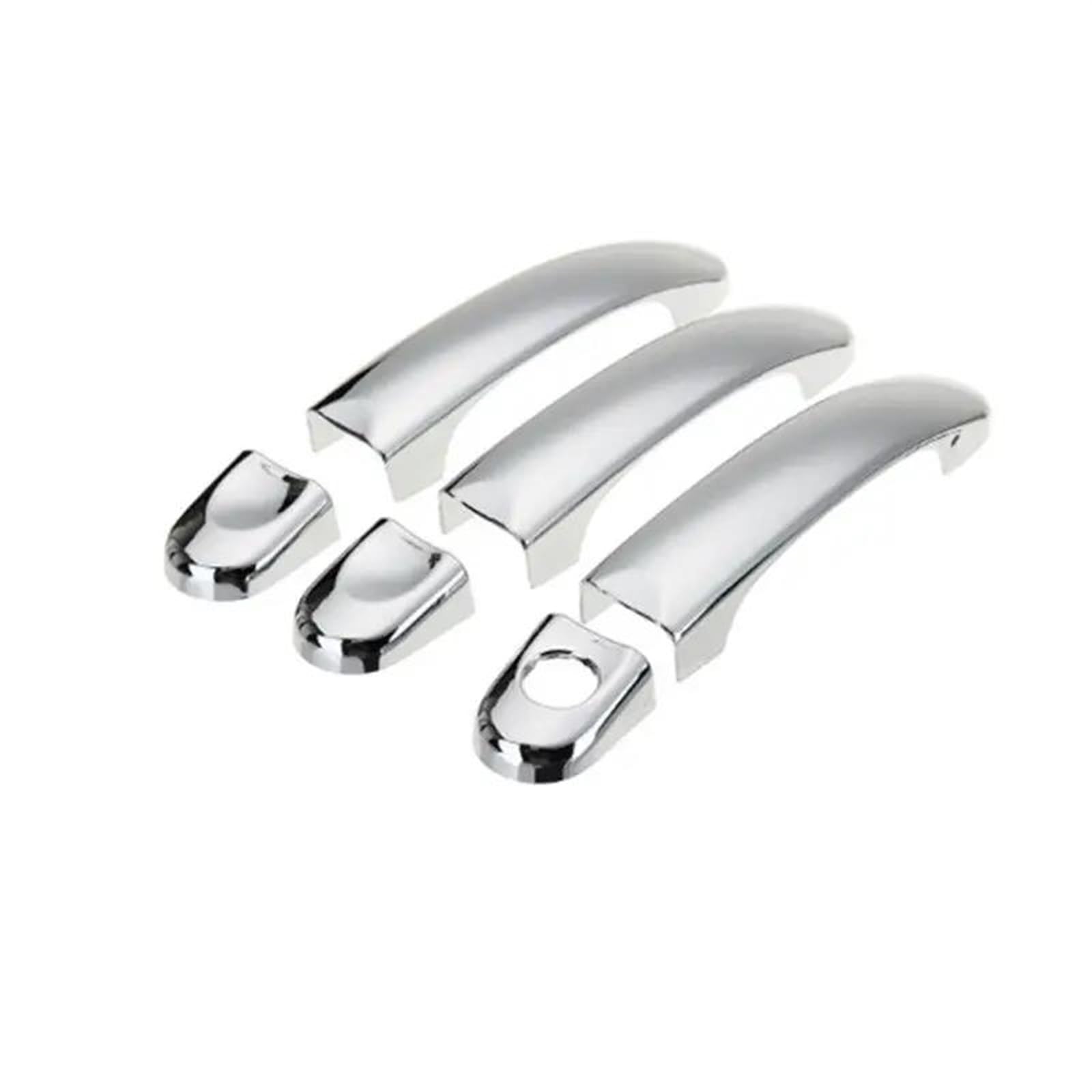 NMJLQW Car Exterior Door Handle Cover Decorative Replacement Parts for Touran MK1 2003-2015(3 Doors)