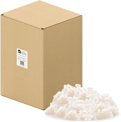 Vista 13 de 00 cápsulas vacías – HPMC vegano – 120 unidades – Cápsulas vacías de píldoras para bandeja de llenado de cápsulas – Tapas vegetarianas unidas