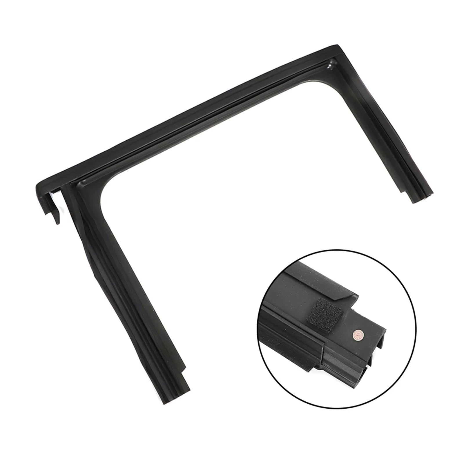 Guarnizione Porta Auto Per Peugeot 2008 4 Porte Auto Finestra Sigillante Striscia Porta Vetro Sollevatore Guida Scanalatura Fango Trogolo Sigillante Protezione Striscia Guarnizione Finestra(Rear Left)