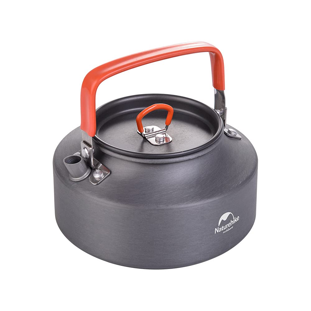 Naturehike Czajnik Kempingowy Czajnik Ekspres do Kawy Przenośny Aluminiowy Czajnik na Zewnątrz z Ustnikiem 1.6L
