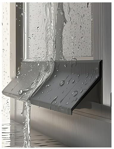 Wasserdichte Fenster-Wetterleiste – selbstklebende 135°-Winkeldichtung...