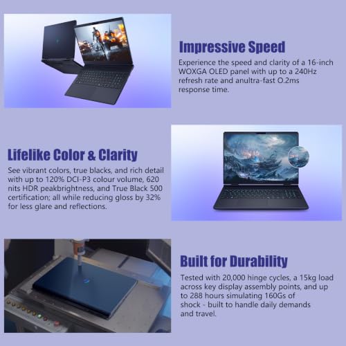 Image of Alienware 16X Aurora 16 inch Gaming Laptop, GeForce RTX 5070, Intel Ultra 9