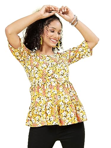 Image of OOMPH! Women's Polyester Regular Fit Shirt