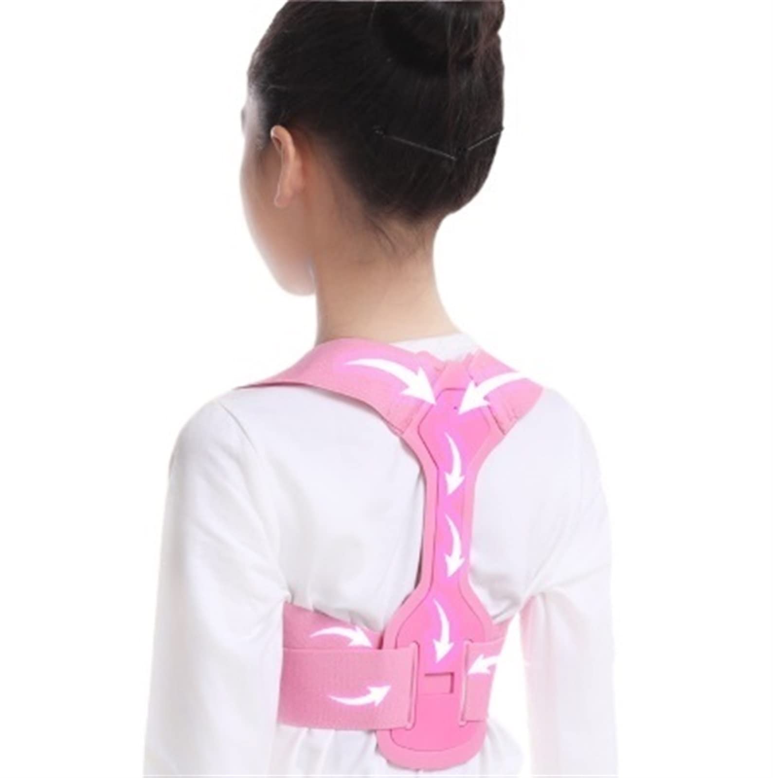 Back Corrector Adjustable Children Back Support Belt Orthopedic Corset Kids Posture Corrector Spine Back Lumbar Shoulder Braces Health Health and Relaxation (Color : Girl, Size : S) beautiful things