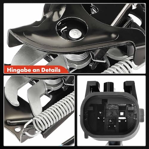 Frankberg Motorhaubenschloss Haubenschloss Links Unten Kompatibel mit 1er F20 114-140 2010-2019 Motorhaubefanghacken 3er F30 F80 316-340 2011-2018 Replace# 51237242548