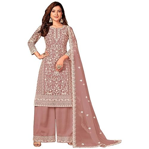 Wedding Wear Indian Pakistani Designer Sharara Palazzo Shalwar Kameez Dupatta Suits
