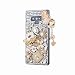 for Samsung Galaxy Note 9 Diamond Cover,Pumpkin Car Florets Design Luxury Bling Glitter Diamond Crystal Rhinestone Shining Gemstone Phone Case,NO1