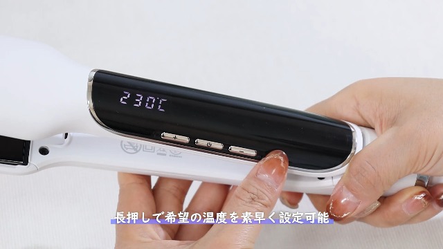 新品送料無料 正規品TIMEチタンプレートストレートアンドカールアイロン Amazon | Aliliy ヘアアイロン 24mm チタンヘアアイロン ヘア