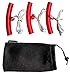 Motorcycle Rim Protector Set of 3 with a Bonus Carry Pouch. Bike & Car Wheel Rim Protector Tire Guard to Shield Your Wheel Rims from Becoming Damaged When Using Tire Changing Tools! From BigPantha