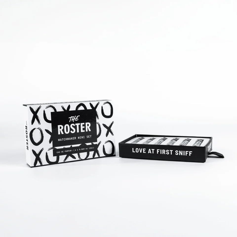 The Roster Fragrances- Matchmaker Mini Set. Six (6) sample bottles of our most popular 2 mL Womens Perfumes. Eau de Parfum Long Lasting Womens Perfume. 6x TSA Approved Travel Perfume Bottles. - Image 3