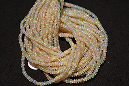 Opal ethiopian en fil de rechange LKBEADS pour fabriquer un cadeau d'anniversaire mémorable