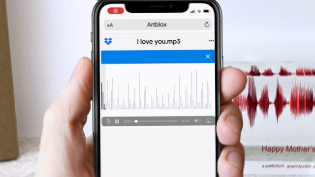 Amazon.com: Artblox Soundwave Art With Scannable Qr Code Any Video