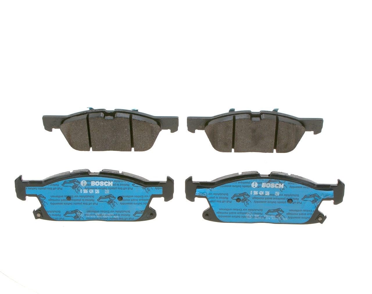 Bosch pastiglie freno anteriori (0 986 424 326) set pastiglie freno, sistema frenante, set pastiglie freno disco, pastiglie freno, pastiglie freno, pastiglie freno, pastiglie freno