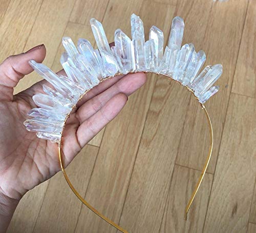 Quartz crystal tiara Clearance
