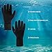 POENVFPO 5mm Fishing Diving Gloves Neoprene Diving Gloves with Non Slip Texture for Snorkeling Surfing Swimming Water Sports Enthusiasts (4)