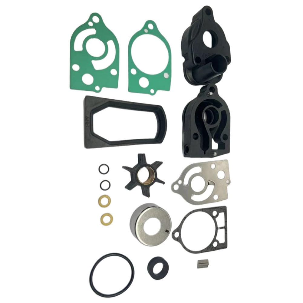 Kit di riparazione dell'acqua, per mercurio per mariner 40-70HP fuoribordo 1977-1997 sostituisce 46-77177A3, girante in neoprene OEM Fit Easy Install