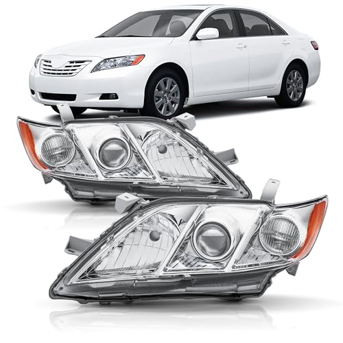 Headlight Assembly for 2007 2008 2009 Toyota Camry (USA Built) LE XLE CE