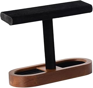 ブレスレットホルダー ブレスレットオーガナイザー Tバー 実用的な木製腕時計ホルダー ジュエリースタンド 店舗 家庭用 写真小道具 展示用, 単層