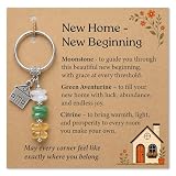 Sensemory Housewarming Gifts New Home Crystal Keychain, Congratulations On New Home Gift For Homeowner, Best Closing Gift For House Buyers, Unique House Warming Gifts, Cute First Apartment 2026 Ideas