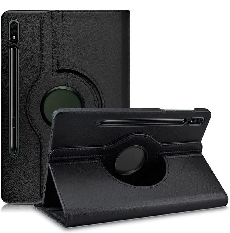 OneLike 360 Degree Rotating Premium PU Leather Protective Flip Case Cover for Samsung Galaxy Tab S9 Ultra 5G / SM-X910 / SM-X916B - Black (B0CJ743NMF) Amazon Price History, Amazon Price Tracker