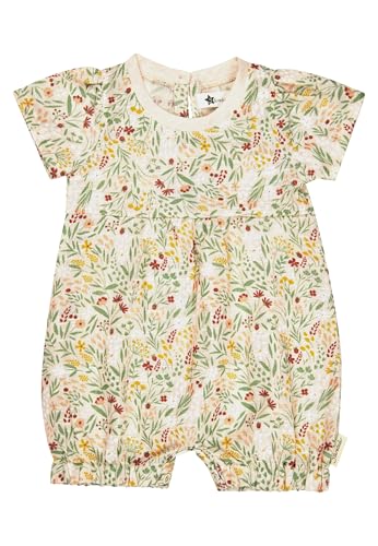 Sterntaler Playsuit Blumen - Baby Spieler aus Baumwolle in Leinenoptik -...