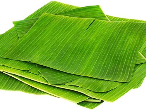 Authentic Thai Fresh Banana Leaves (200g) by Thai Food Online