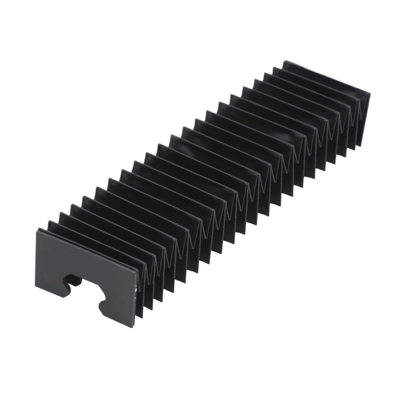 Abrazadera de placa de presión automática CNC, riel de guía lineal, cubierta antipolvo, fuelle de PVC, varios tamaños(Hgr35,1500mm)