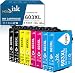 Produktbild HOINKLO 603XL Druckerpatronen Kompatibel für Epson 603 Multipack Schwarz Cyan Magenta Gelb (8-Pack) für XP-2100 XP-2150 XP-3100 XP-3150 XP-4100 XP-4150 WF-2820 WF-2830 WF-2840 WF-2850