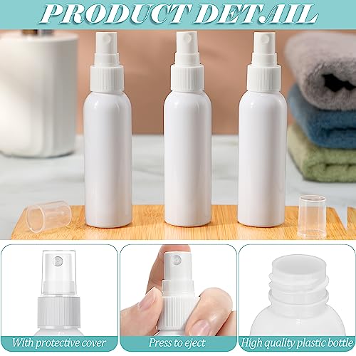 Tanlade 100 Pcs 2oz Mini Botellas Spray Reutilizables miniatura 3