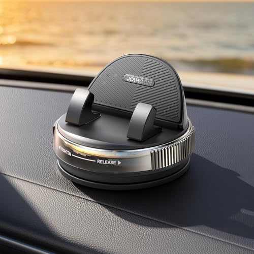 JOYROOM Handyhalterung Auto Armaturenbrett [Gel & Saugnapf] Universelle Handy Halterung Auto kompatibel mit dicken Hüllen bis zu 19 mm… – Ansicht 1
