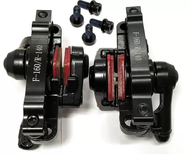 GHG Bicycle Mechanical Disc Brake Cycling Front/Rear Calipers 140-160MM 2 Pieces Bicycle Brake Disk (140 mm)-image-43