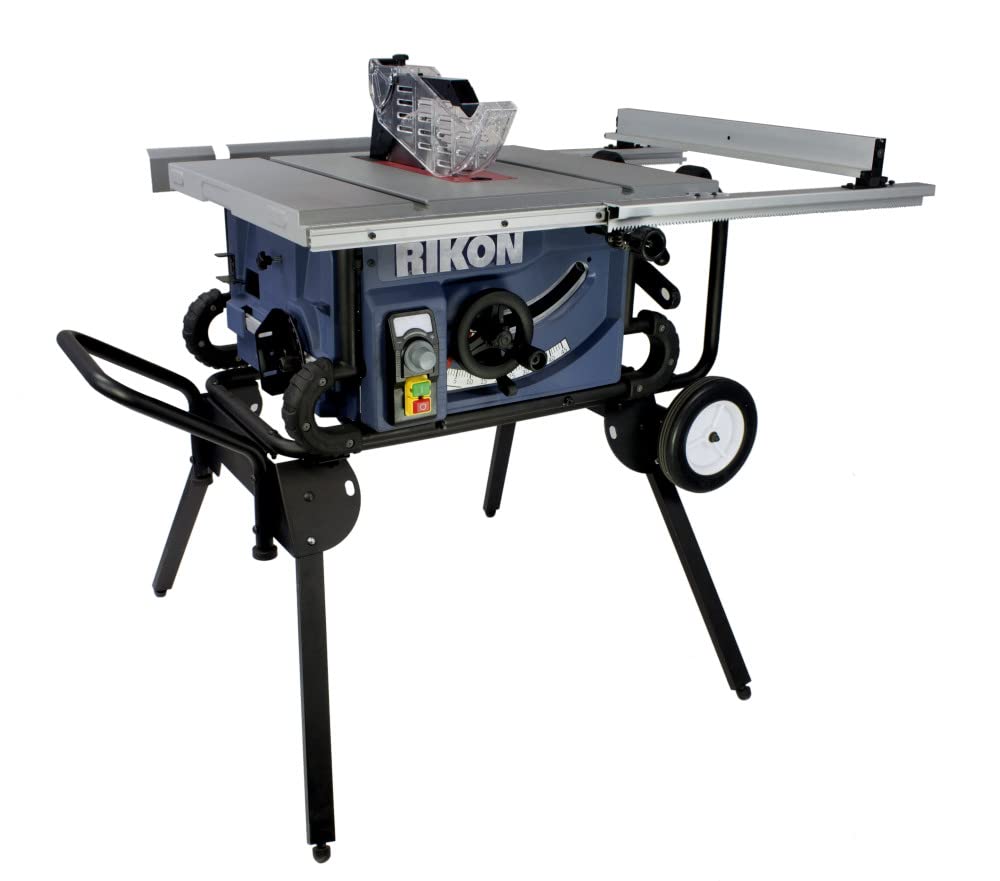 Rikon Portable Table Saw 10In With Stand